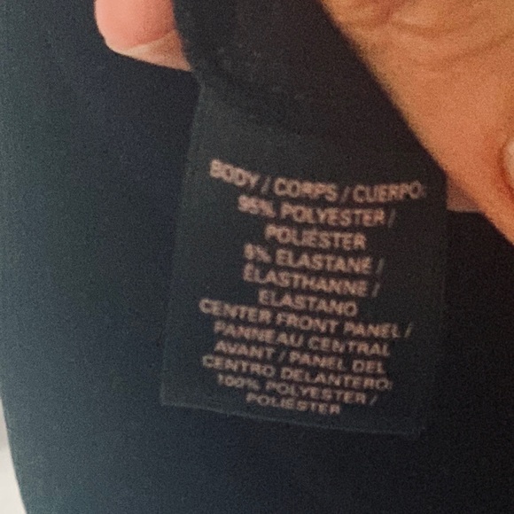 Victoria's Secret Clothing, Black Trapeze Strapless Dress W Push-Up Bra, SZ 38 C - Picture 6 of 8